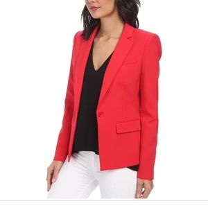 BCBG Red Blazer XS